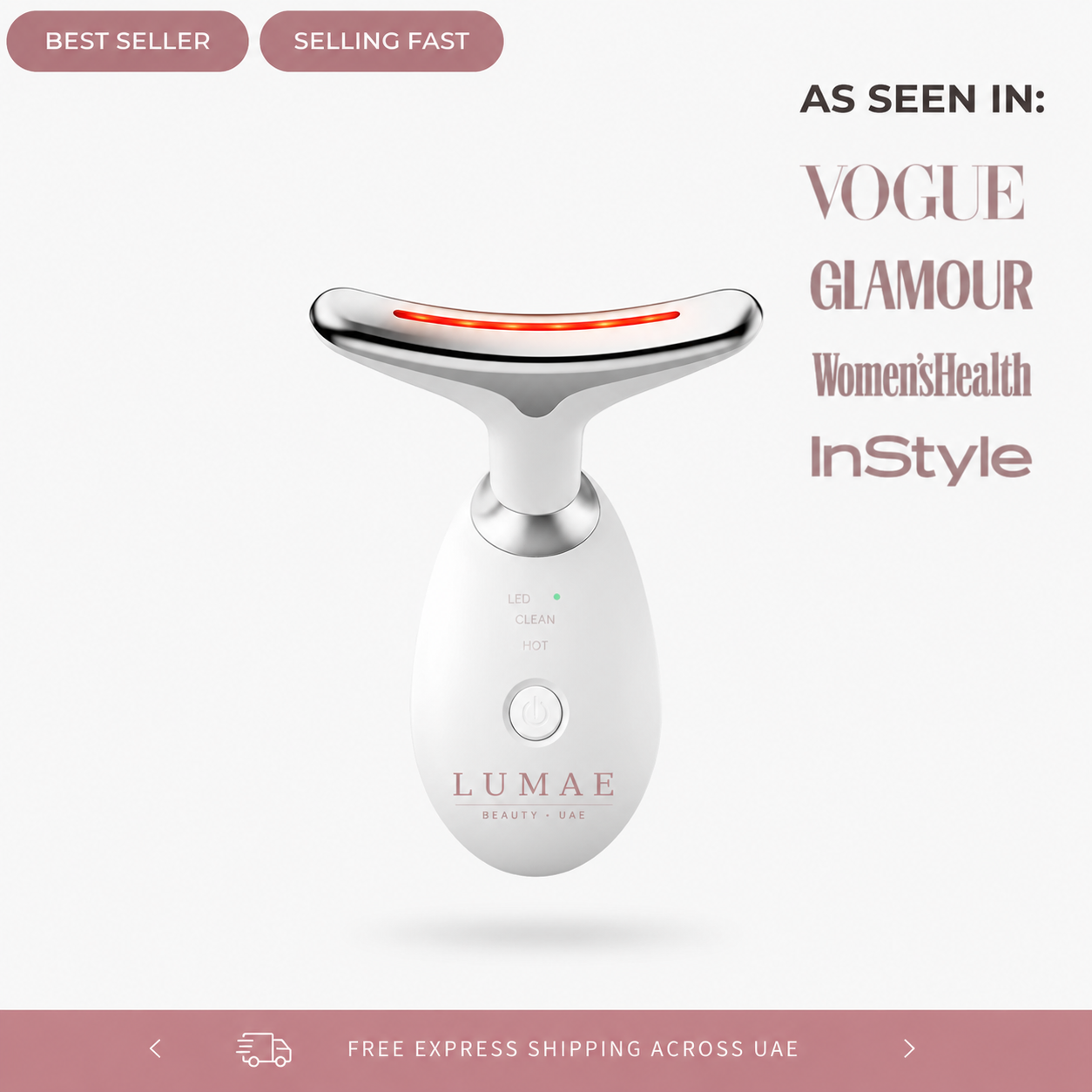 LUMAE 7-in-1 LED Facial Sculptor