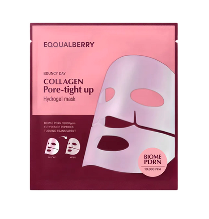 COLLAGEN PORE-TIGHT UP HYDROGEL MASK SET - 4 SHEET MASKS