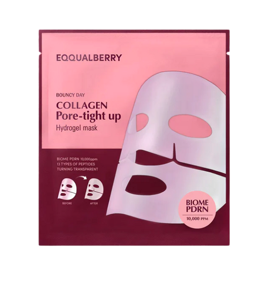 COLLAGEN PORE-TIGHT UP HYDROGEL MASK SET - 4 SHEET MASKS