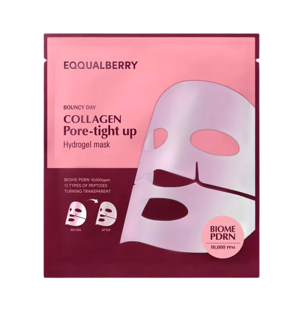 COLLAGEN PORE-TIGHT UP HYDROGEL MASK SET - 4 SHEET MASKS
