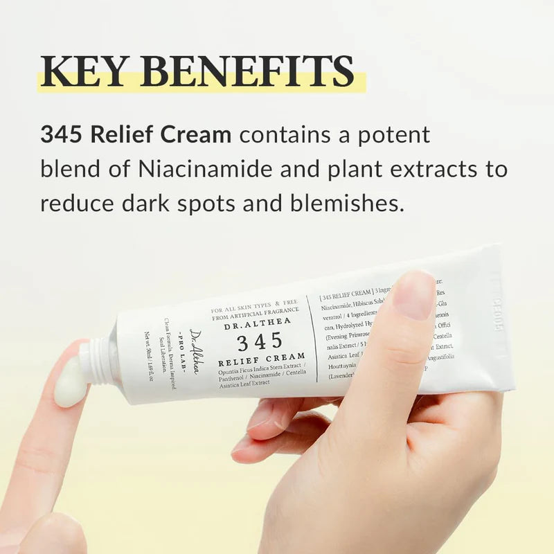 345 RELIEF CREAM 50 ML - Dr Althea