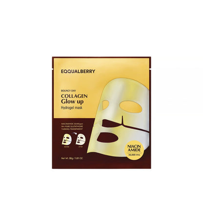 COLLAGEN GLOW UP HYDROGEL MASK SET - 4 SHEET MASKS